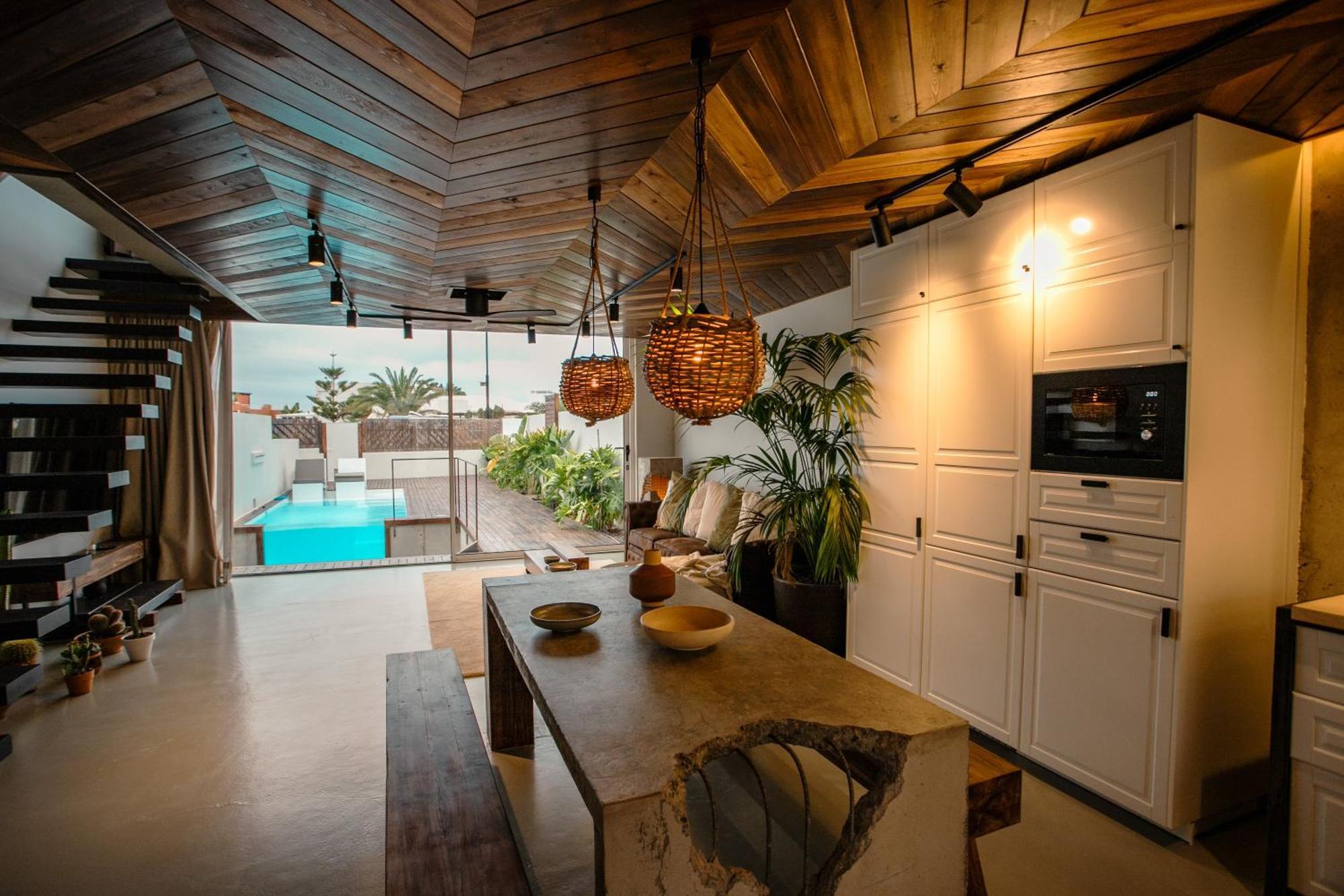 Casa Ouira Chalet Con Piscina Privada Y Vistas Corralejo Ngoại thất bức ảnh